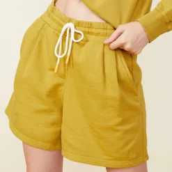 MONROW 90's Classic Sweat Short GOLDENOLIVE Shop